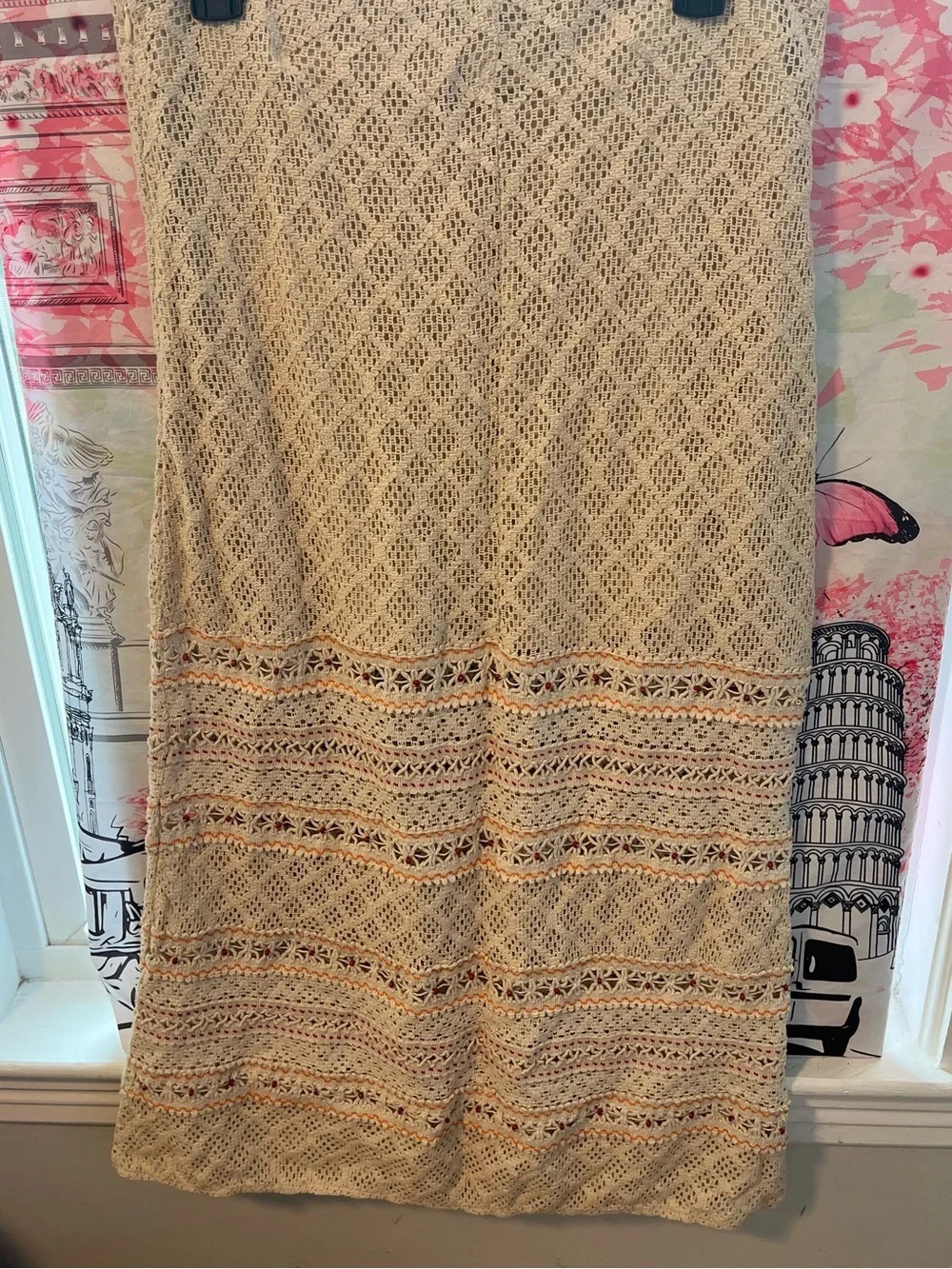 VIRAL NEW ZARA  LUXURY CROCHET SKIRT SIZE SIZE M - Picture 4 of 14